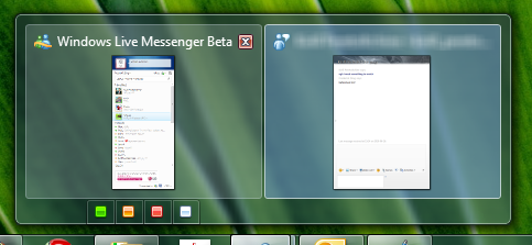 Windows 7 taskbar integration for WLM Wave 4 Windows 7 taskbar integration for WLM Wave 4